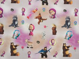 Материал: Чилдрен (Children), Цвет: Masha_and_Bear